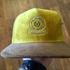 Fuzzy yellow hat
